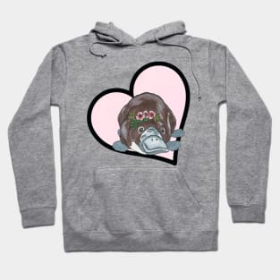 Platypus love Hoodie